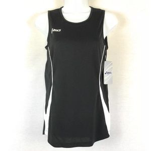 New ASICS Baseline Jersey XS Black Sleeveless